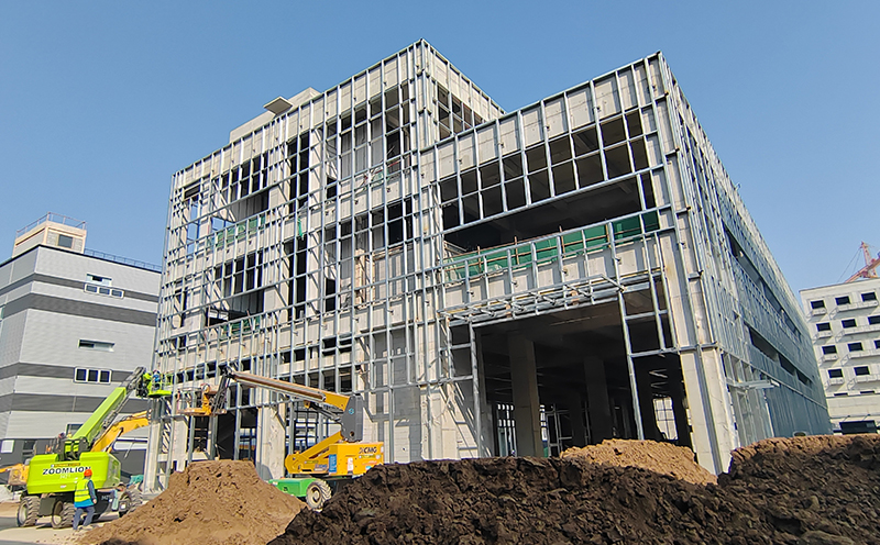 汽车核心零部件标准厂房项目施工进展