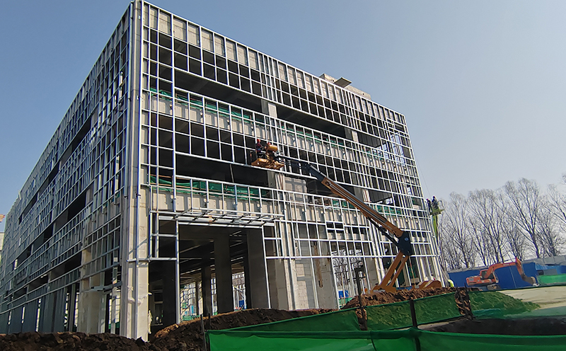 汽车核心零部件标准厂房项目施工进展