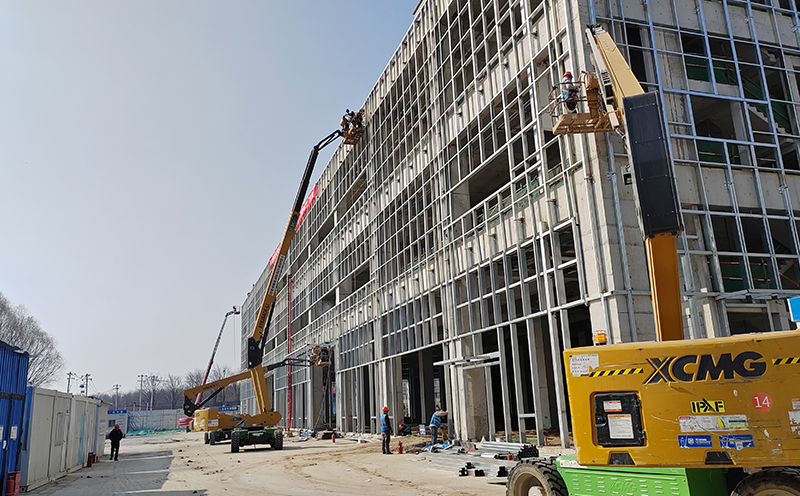 汽车核心零部件标准厂房项目施工进展