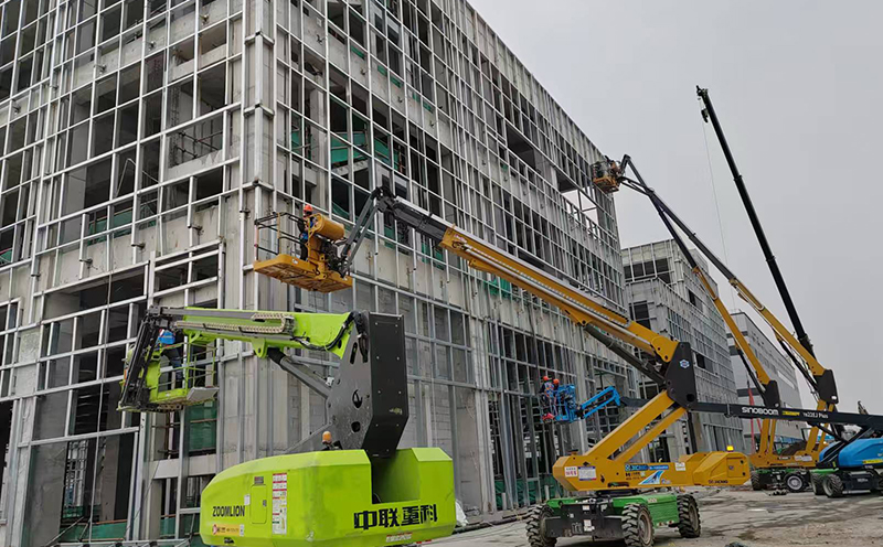 汽车核心零部件标准厂房项目施工进展