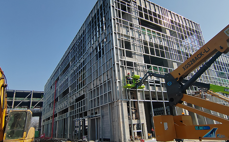 汽车核心零部件标准厂房项目施工进展